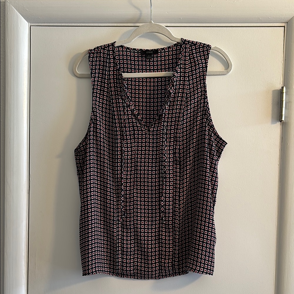 J.Crew Navy Blouse